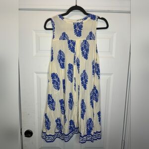 White and Blue dress